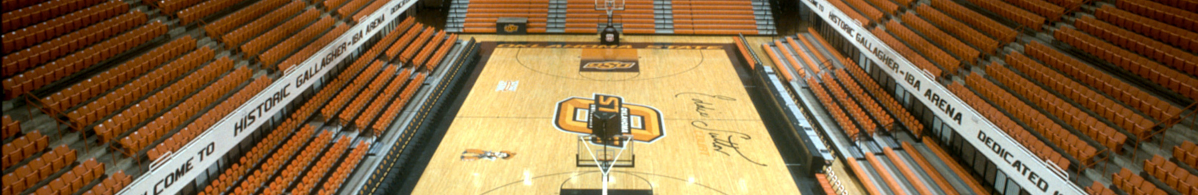 Oklahoma State University Gym Bleacher