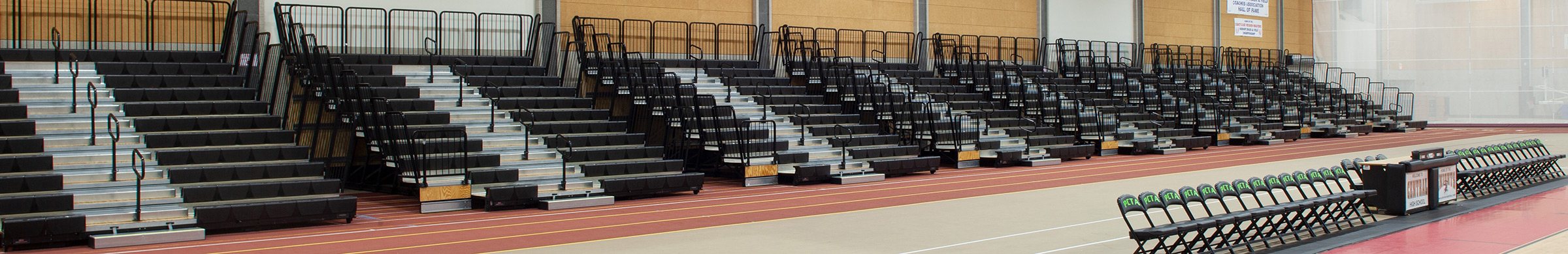 Providence Tech Gym Bleacher