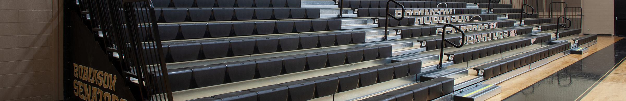 Robinson High School Gym Bleacher