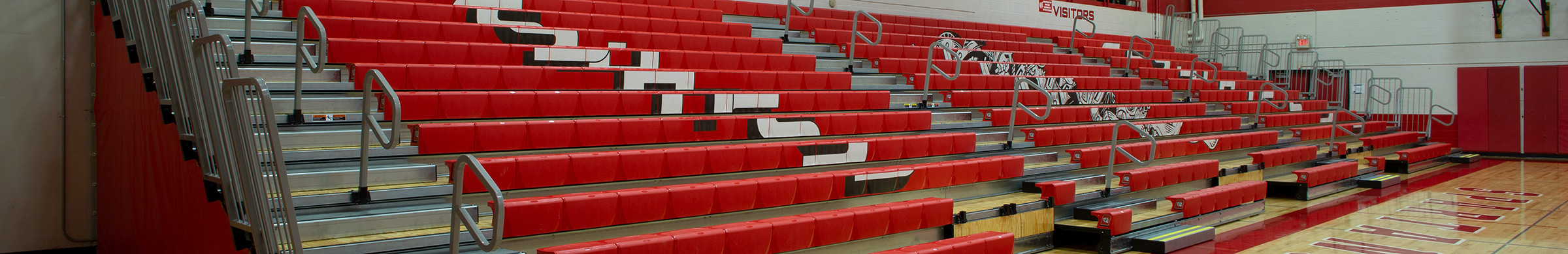 Stanwood High School Gym Bleacher