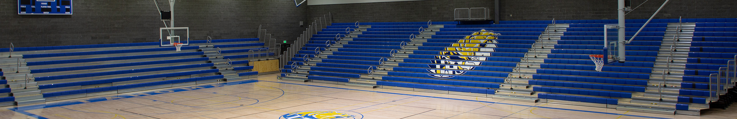 Tahoma High School Gym MAXAM Bleacher