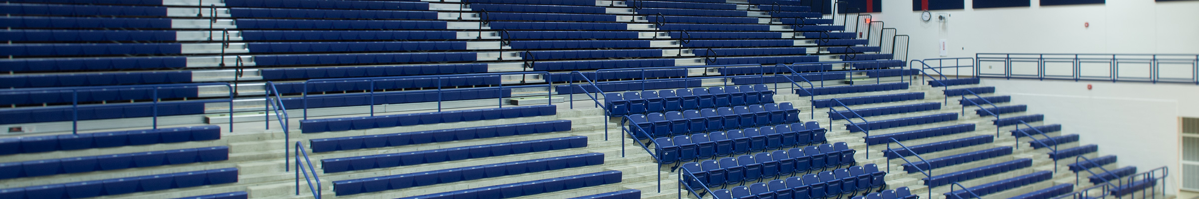 Talawanda High School gym bleachers