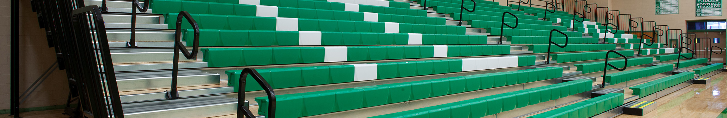 Triton High School Gym Bleacher