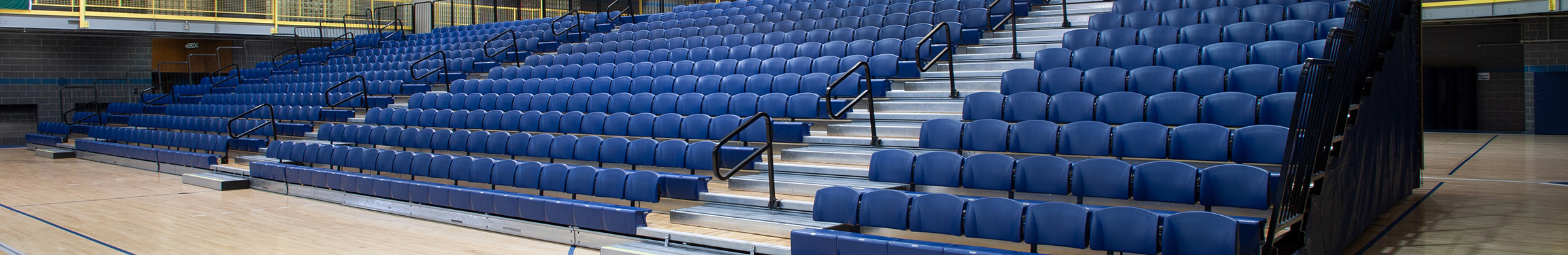 UMKC Traveling Gym Bleacher