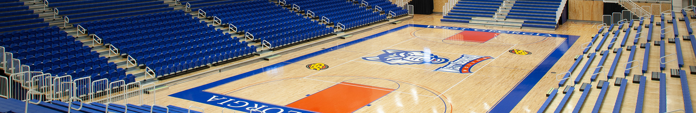 University of West Georgia Telescopic Gym Bleacher