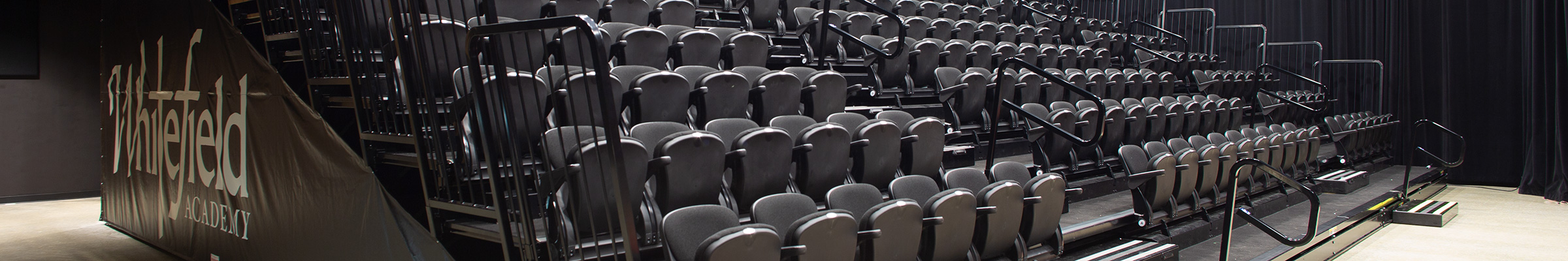 Whitefield Academy Performing Arts Center Seating by Hussey Seating Company