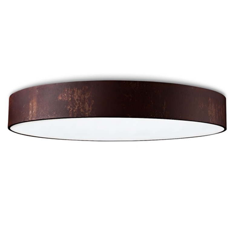 IO Ø1250 Ceil. 198W LED 3000K Corten IP40