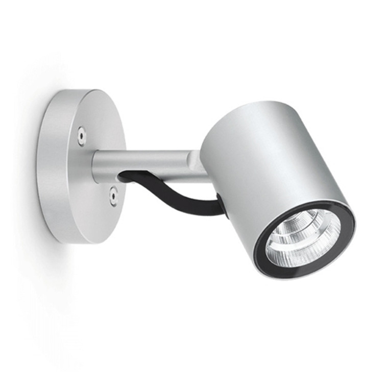 AGO Wall Ext. Spot 6W LED 3000K 40° Grey IP66