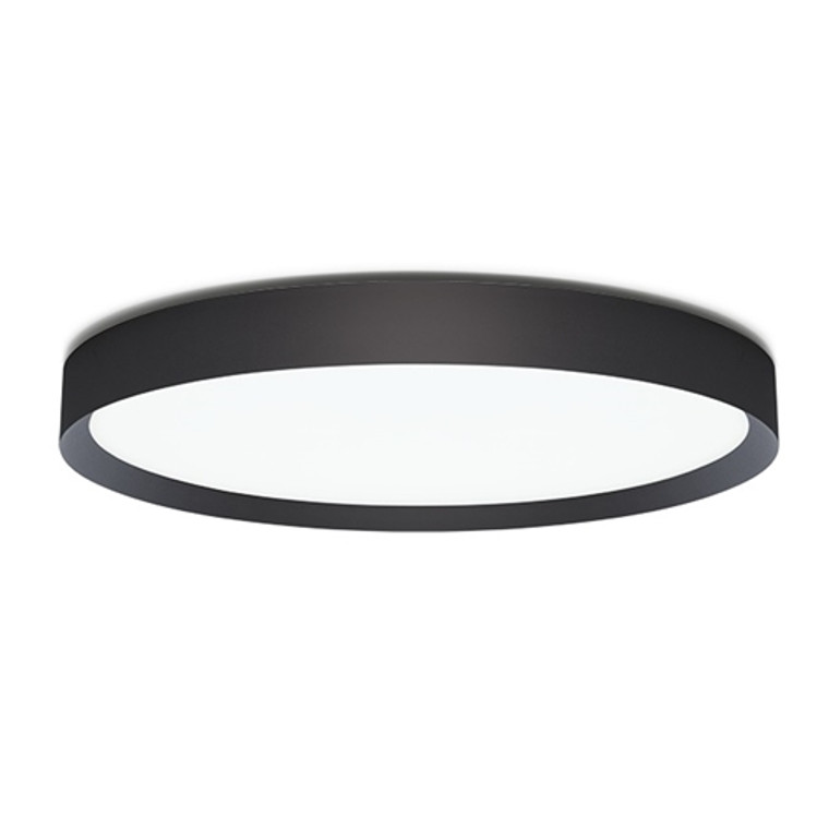 FLO T Ø500mm Ceiling/Wall 45W LED 3000K Dark Grey IP20