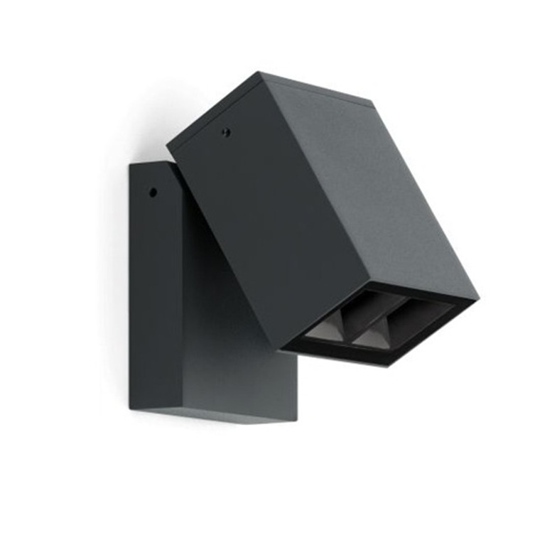 KURA Reg X2 Ext. Wall 4W LED 3000K Dark Grey IP65
