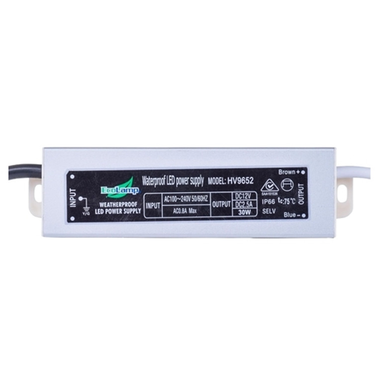 150W 12V DC LED Driver Non Dimm. Flex/Plug inc. IP66