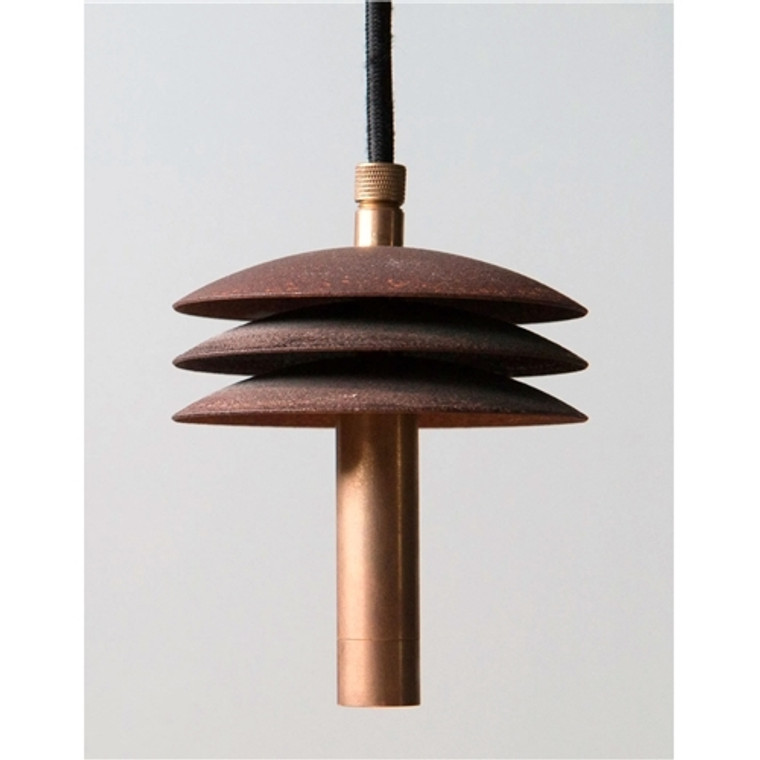 ISOLATORE 100 Susp. 3W LED 2700K Iron/Corten IP20