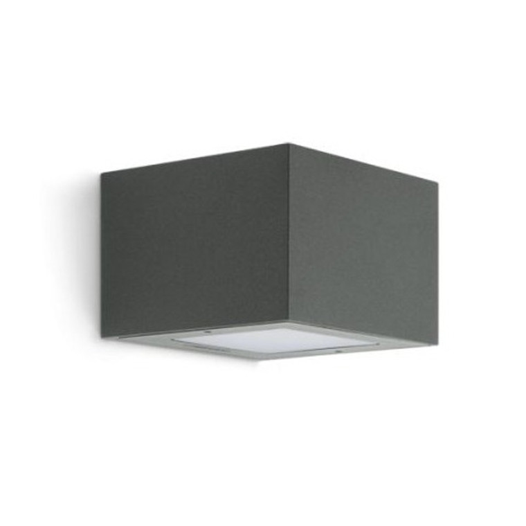 TREND 110 Ext. Wall 7W LED 3000K Trans. Diff. Grey Anth. IP66
