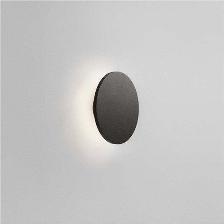 SOHO W2 Int/Ext. Wall Ø200mm 8W LED 3000K Black IP54