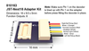 SoundTraxx 810163 JST-Next18 Adapter Board - NEM662 Next18 Integral Connector to 7-Pin JST with Hardwire Harness