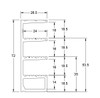 SBS4MRR N Scale 24-Series Tri-Level 48x48 Helix End Module