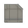 SBS4MRR N Scale 24-Series Tri-Level 36x36 Corner Module