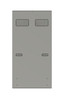SBS4MRR N Scale 24-Series Tri-Level 24x36 Straight Module