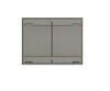 SBS4MRR N Scale 24-Series Tri-Level 24x36 Straight Module