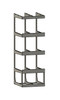 SBS4MRR N Scale 24-Series Tri-Level 24x24 Straight Module