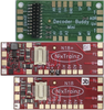NixTrainz Decoder Buddy N18 No Caps 1k Ohm Resistor Adapter Board - NEM662 Next18 Integral Connector to Hardwire