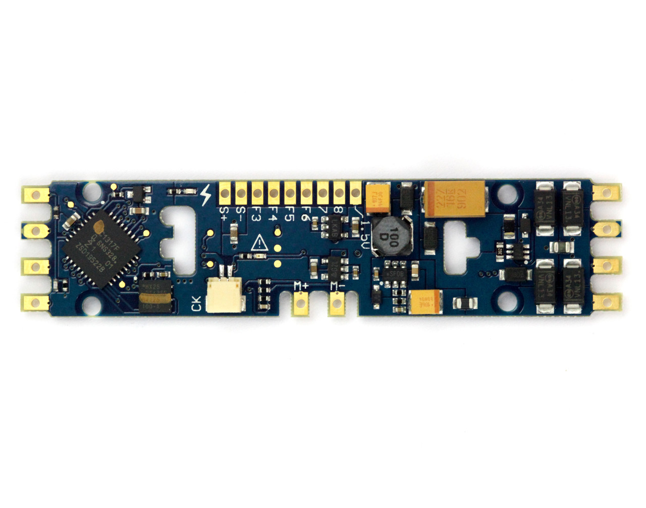 SoundTraxx 885813 TSU-PNP 8 Function Tsunami 2 DCC Sound Decoder - EMD  Diesel - HO Drop-in AT-Style Board