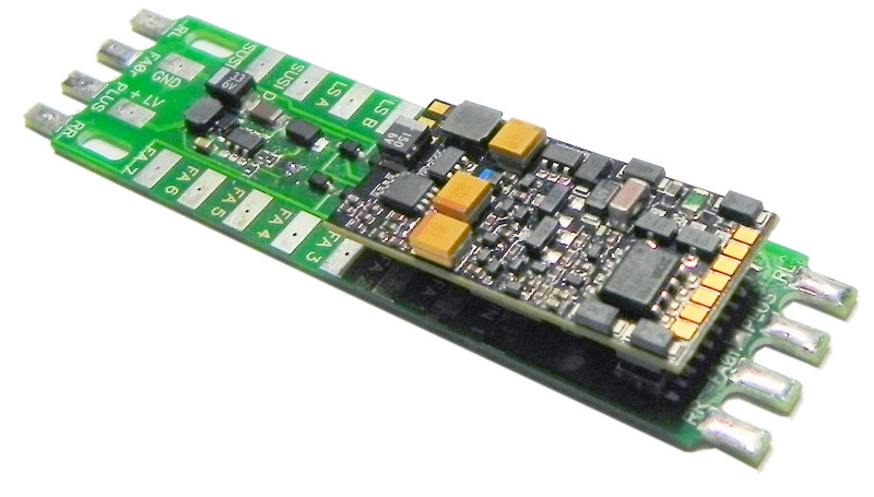 ZIMO ADAPUS 5.0V Function Output NEM658 PluX22 Adapter Board - HO