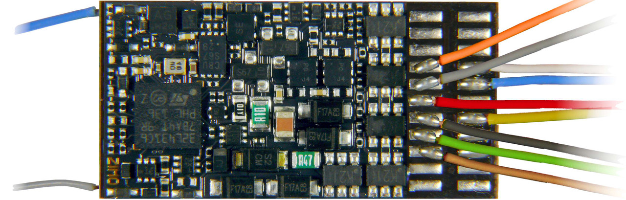 ZIMO MN330R Standard DCC Decoder - NEM652 8-pin Wired Connector