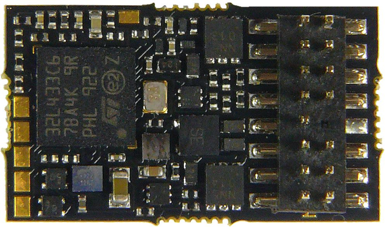 ZIMO MS480P16 Sub-Micro DCC Sound Decoder - NEM658 PluX16