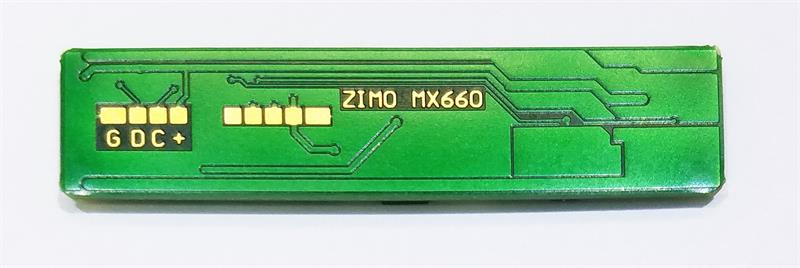 ZIMO MX660 Micro DCC Sound Decoder - Universal Board-style