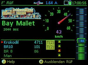 ZIMO MX33FU Wireless Cab DCC Walk Around Hand-held Throttle