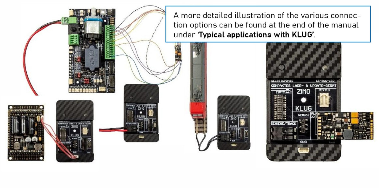 ZIMO KLUG Compact Decoder Software Loading and Update Device for