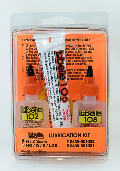 Labelle Lubricants - #1002 Complete Lubricant Sets ("HO" / "N" / "Z" )