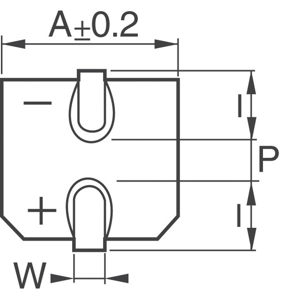 SBS4DCC 100 uF 25V Radial SMT Capacitor