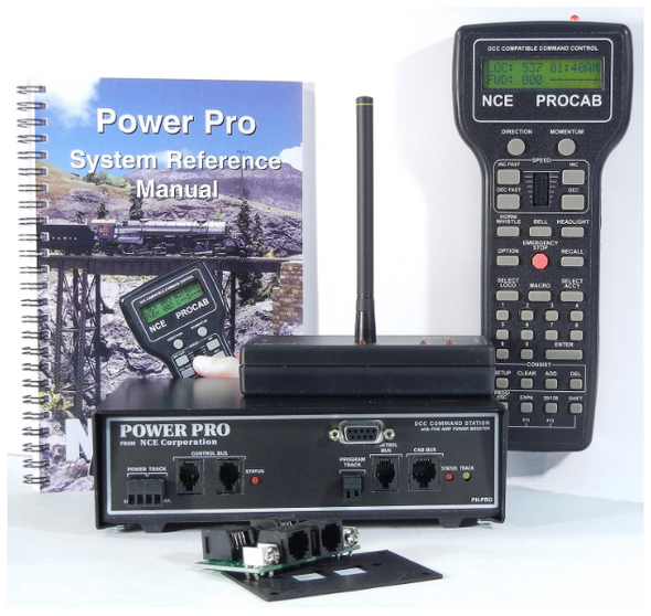 NCE DCC PH-Pro R Power Pro 5A DCC Command Station - Radio Equipped