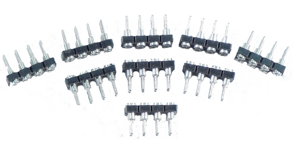 NCE DCC NMRA 8-pin (NEM652) Plug Pack - 10pk