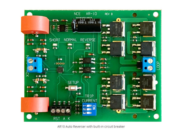 NCE DCC AR10 Auto Reverser with Circuit Breaker