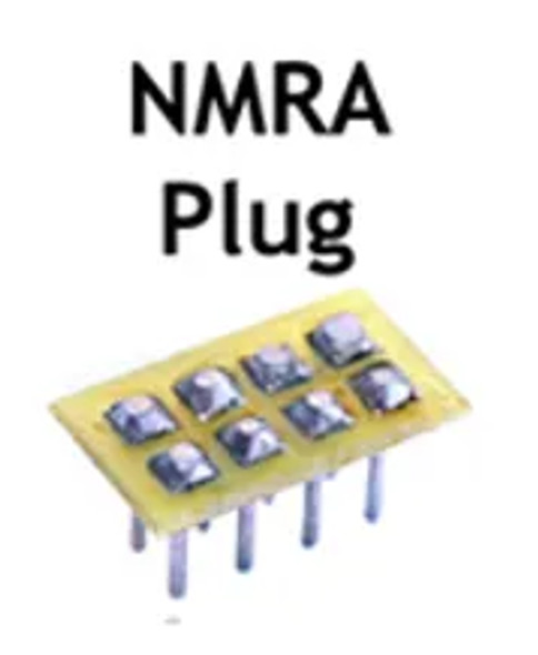 TCS 1254 8-pin NMRA (NEM652) Plug