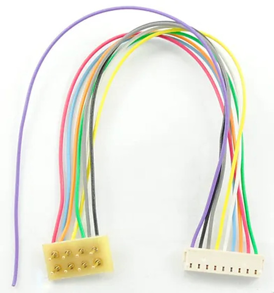 TCS 1361 Wire Harness - T-3.5 - 88.9cm 8-pin NMRA (NEM652) to 9-pin JST