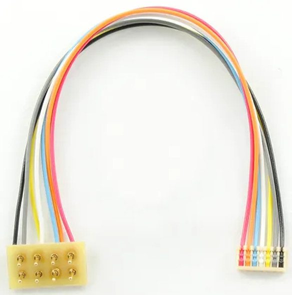 TCS 1368 Wire Harness - MC-3.5R - 88.9cm 8-pin NMRA (NEM652) to 7-pin Micro JST Reversed