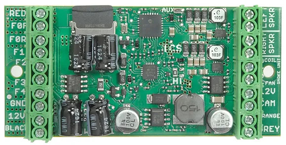 TCS WOWSound Steam Decoder | DCC Sound Decoder For HO Scale Model Trains | Version 4.6, KA3 Soundset
