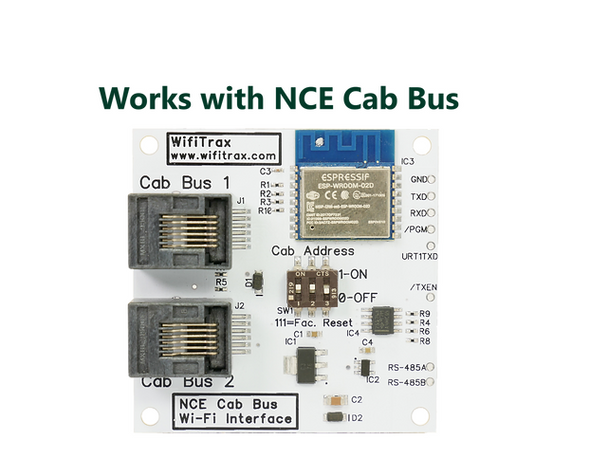 TCS WFD-30 WFD-30 NCE CAB Bus Wi-Fi Interface without Fascia Panel