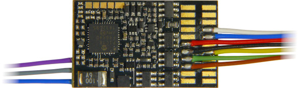 ZIMO MX675V Standard DCC Function Decoder - NEM652 8-pin Wired Connector