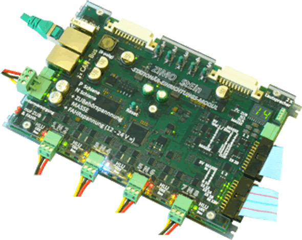 ZIMO STEINE8W DCC Stationary Equipment Module - Expansion Board for 8 Switches