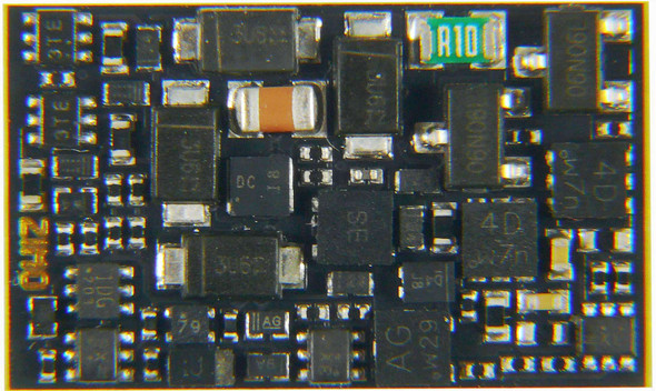 ZIMO MN300F Micro DCC Decoder - NEM651 6-pin Wired Connector