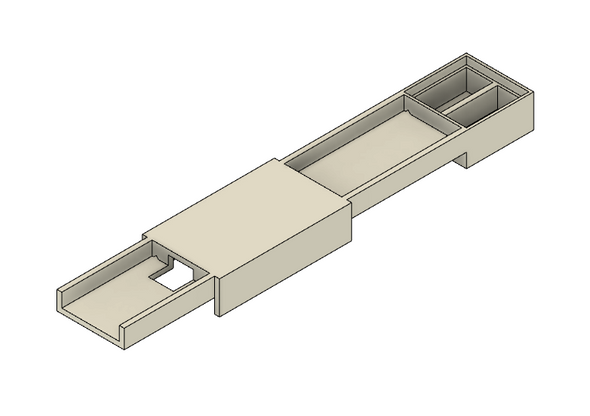 SBS4DCC "Sugar Cube" Speaker 10x20mm w/ Side-By-Side Twin Coupled Sound Chamber for HO Athearn RTR F59PHI