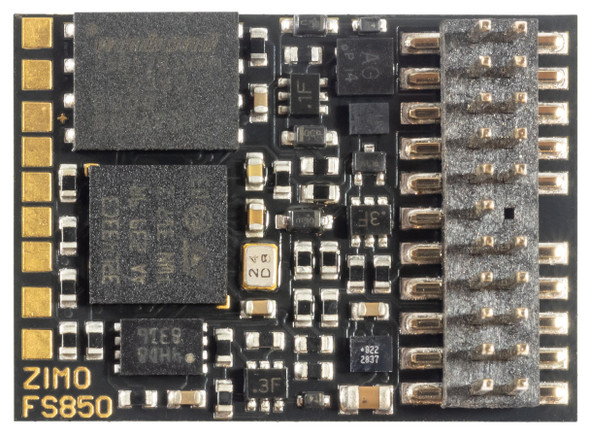 ZIMO FS850P22 Standard DCC Function-Only Sound Decoder - NEM658 PluX22 Integral Connector
