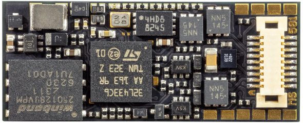 PRE-OWNED ZIMO MS581N18 Micro DCC Sound Decoder - NEM662 Next18 Integral Connector