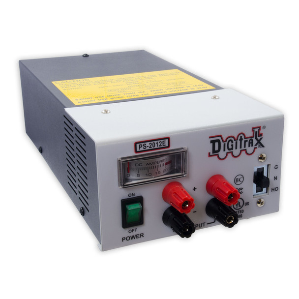 Digitrax PS2012E 20A 13.8-23VDC DCC Power Supply