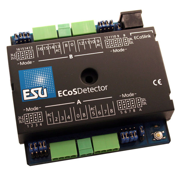 ESU ECoSDetector 50094 デジタルコマンドコントロール ESU 50094 ECoS Detector Feedback Module - 2 and 3 Rail Operation